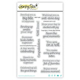 Honey Bee Stacked With Joy Clear Stamps