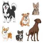 Honey Bee Stamps Tail Waggers Cling Stamps