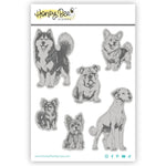 Honey Bee Stamps Tail Waggers Cling Stamps