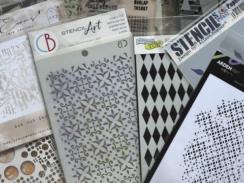 Fun With Stencils - Tip & Techniques
