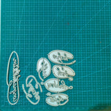 Kokorosa Metal Cutting Dies with Daily Phrases