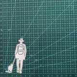 Kokorosa Metal Cutting Dies with Hiker and Cat