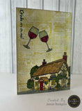 Jamie Rodgers Crafts Newsprint - Days Gone By DL Clear Stamp Set