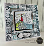 Jamie Rodgers Crafts Newsprint - Days Gone By DL Clear Stamp Set