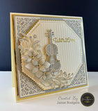 Jamie Rodgers Crafts Scallop Edge and Pierced Octagons Die Set