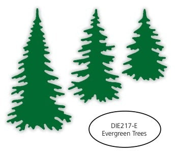 impression Obsession Die, Evergreen Trees