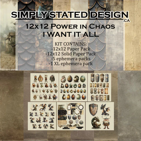 Simply Stated I Want It All - Power In Chaos *Bundle*