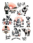 Simply Stated Beach Bums Ephemera