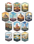 Simply Stated True North Provinces Ephemera