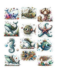 Simply Stated Quirky Water Critters