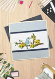 Couture Creations - GoLetterPress Impression Stamp - Stamp 8 - Friends Floral