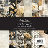 Paper Rose Ink & Ivory 6x6 Paper Collection