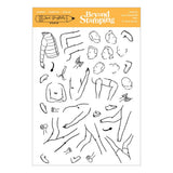 Beyond Stamping Can't Stand Still 2 -Men Clear Stamp Set by Josh Griffiths Studio