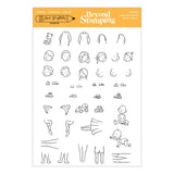 Beyond Stamping Custom Portrait #3 Clear Stamp Set by Josh Griffiths Studio
