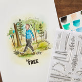 Beyond Stamping Custom Woodland Clear Stamp Set by Josh Griffiths Studio