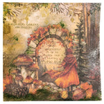 STUDIO LIGHT - Mask Autumn Pathway, 4 Masks Autumn In The Woods