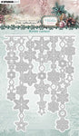 Studio Light Cutting Die  Winter Curtain Christmas Blush