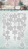Studio Light Cutting Die  Winter Curtain Christmas Blush