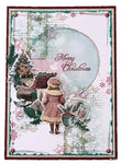 Studio Light Stamp And Cutting Dies Star ATC Christmas Blush 17 Pieces