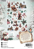 Studio Light Paper Elements 35 Collage Elements Christmas Blush 35 Pieces