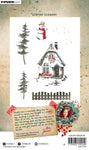 Studio Light - Jenine's Mindful Art Collection Clear Stamp Winter Scenery Festive Nostalgia 6 PC