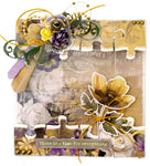 Studio LightDesigner Paper Pad Double-Sided Scrapbooking Growing & Blooming 12 Sheets