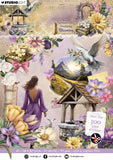 Studio Light Die-Cut Paper Pad Paper Elements Growing & Blooming 20 Sheets