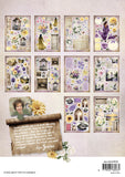 Studio Light Die-Cut Paper Pad Paper Elements Growing & Blooming 20 Sheets