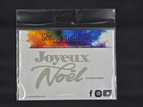 Scrap en masse Matrice de coupe Joyeux Noël 4