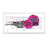 AALL and Create - A6 - Stamp Set - Graphic Coquelicots