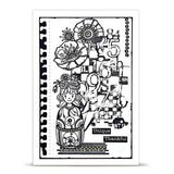 AALL and Create - A6 - Stamp Set - Funny Coquelicots