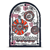 AALL and Create - A6 - Stamp Set - Graphic Coquelicots