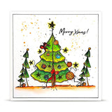 AALL and Create - A6 Stamp Set - Floating Fir