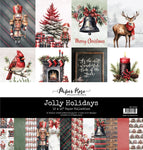 Paper Rose Jolly Holidays 12x12 Paper Collection