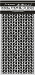 Stamperia Whispering Woods Thick Stencil 12x25cm - Knitting Pattern
