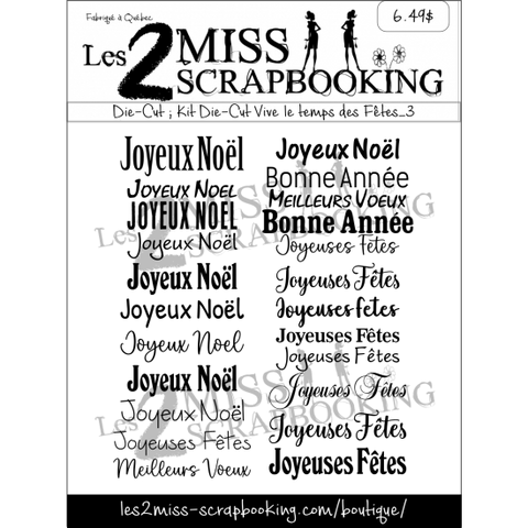 Les 2 Miss Scrapbooking - Vive le temps des Fêtes_3 | die-cut