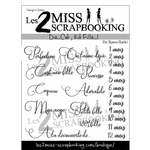 Les 2 miss Scrapbooking - Kit fille1|Die_cut