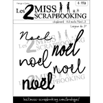 Les 2 Miss Scrapbooking - Kit mots Noël_3