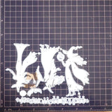 Kokorosa Metal Cutting Dies with 3 Witches & "HAPPY HALLOWEEN" Word