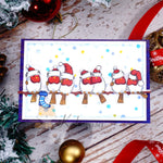 Kokorosa Metal Cutting Dies with Winter Birds