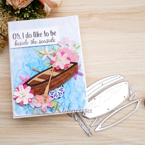 Kokorosa Metal Cutting Dies with Wooden Boat