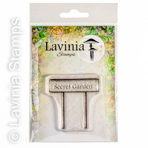 Lavinia - Secret Garden Sign Stamp