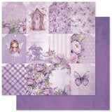 Paper Rose Lavender & Fairies 12x12 Paper Collection