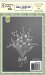 Lisa Horton Crafts Lily Of The Valley A6 3D Embossing Folder & Die