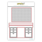 Honey Bee Stamps - Lovely Layers: Pegboard and Desk - Honey Cuts