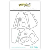 Lovely Layers: Coat - Honey Cuts - Stand-Alone Dies