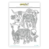 Honey Bee Stamps - Lovely Layers: Hooves & Horns - Honey Cuts