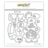 Honey Bee Lovely Layers: Vintage Santa - Honey Cuts - Stand-Alone Dies