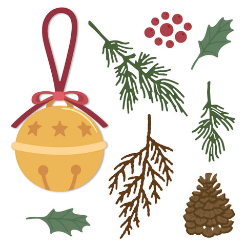 Honey Bee Lovely Layers: Sleigh Bell - Honey Cuts - Stand-Alone Dies