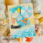 Honey Bee Stamps Lovely Layers At The Beach Dies